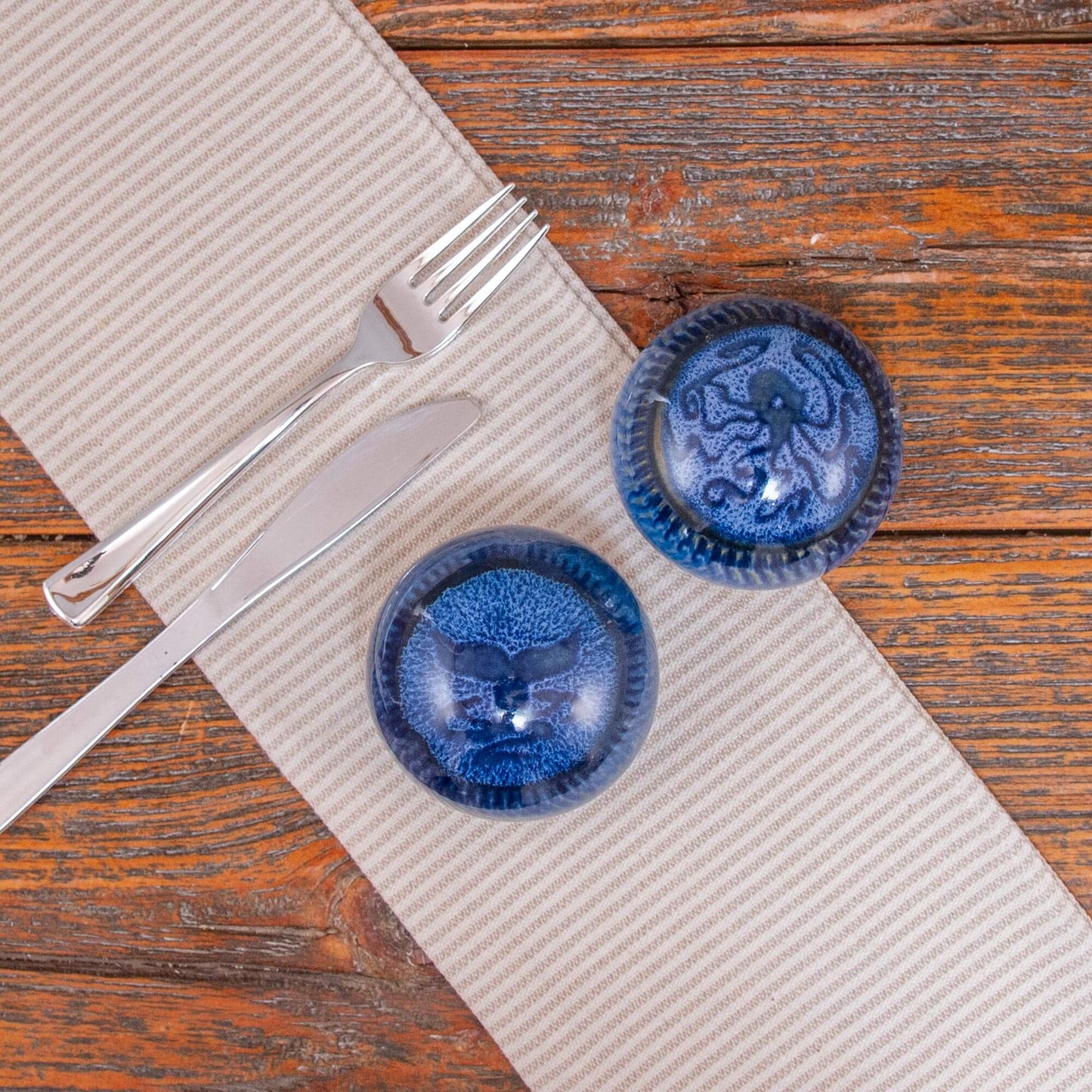 Handmade Pottery Salty Ball made by Georgetown Pottery in Maine