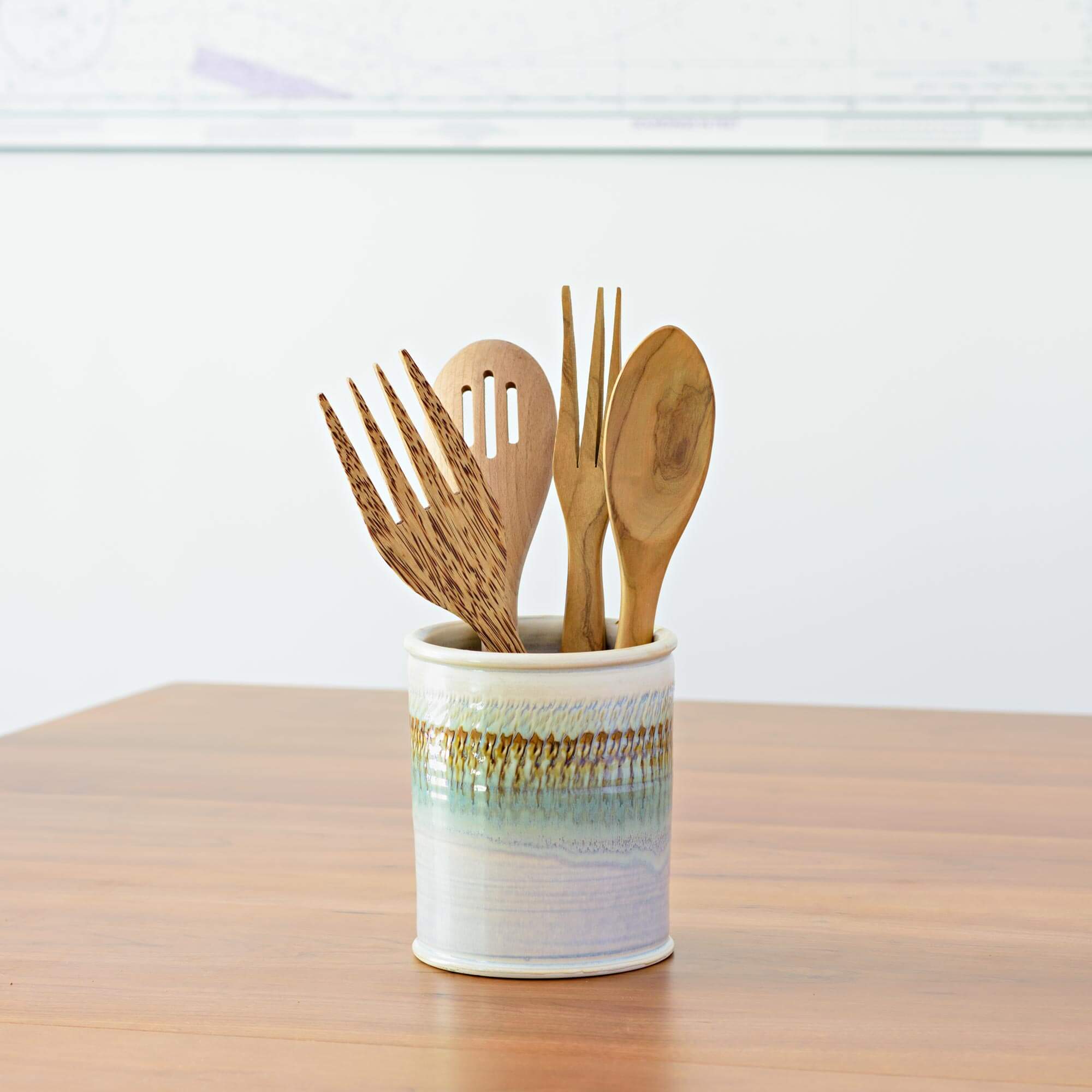 Paint Your Own Utensil Holder — The Pottery Piazza