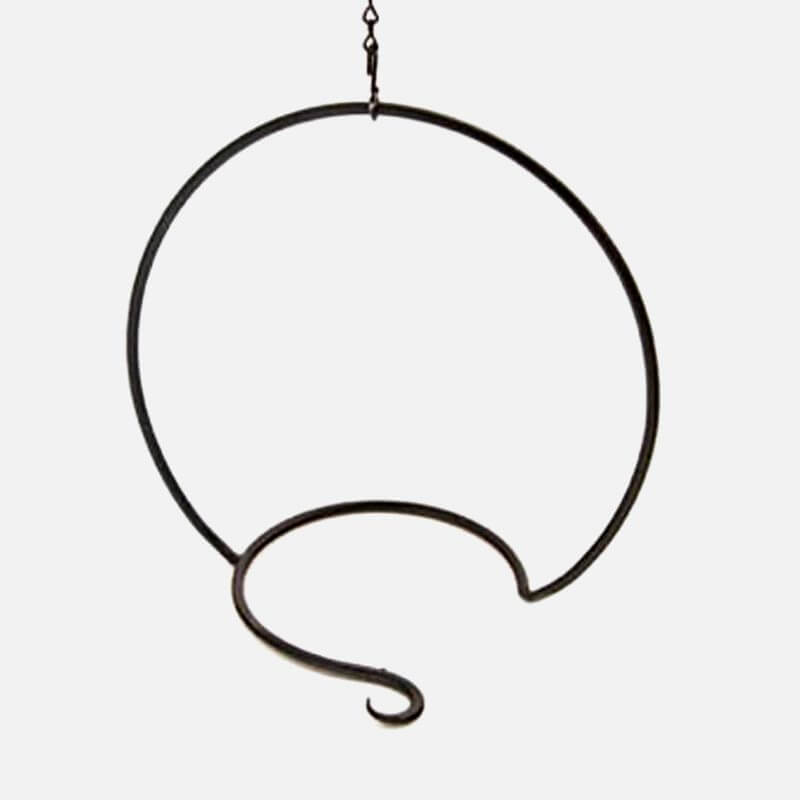 Optional  iron hanging loop ring for ring